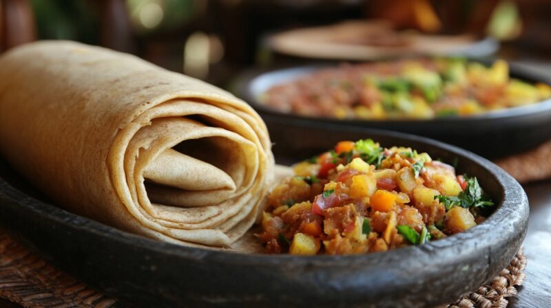 Injera - ethiopian cusine