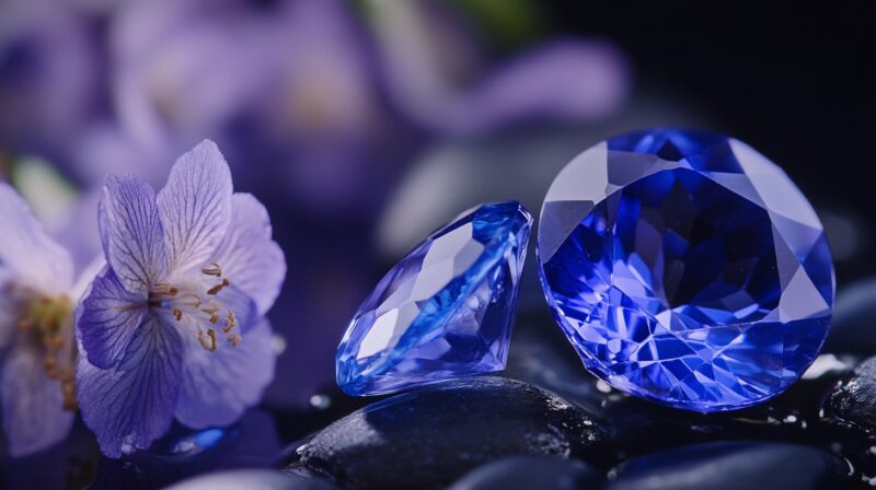 Tanzanite Gemstones From East Africa