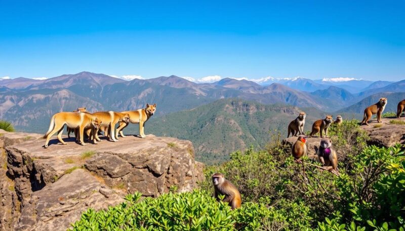 Ethiopia national parks wildlife viewing